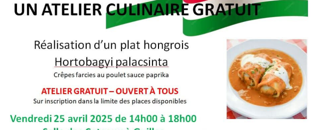 Atelier culinaire