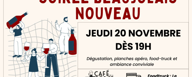 Soirée Beaujolais Nouveau