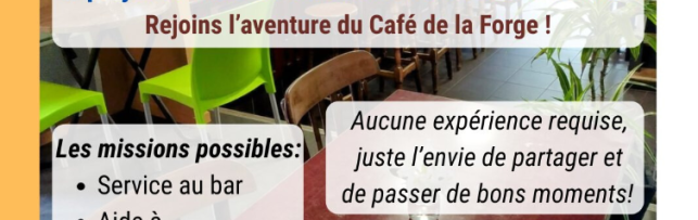 Café de la Forge 🍻﻿- Appel à Bénévoles