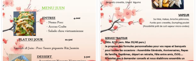 Plats à emporter Vietnamiens