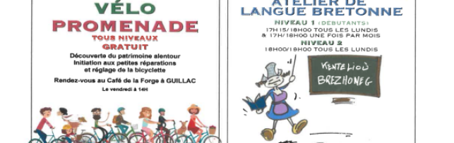 Les activités reprennent !