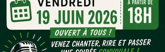 🎤﻿﻿ Karaoké au camping des Cerisiers ﻿🍒